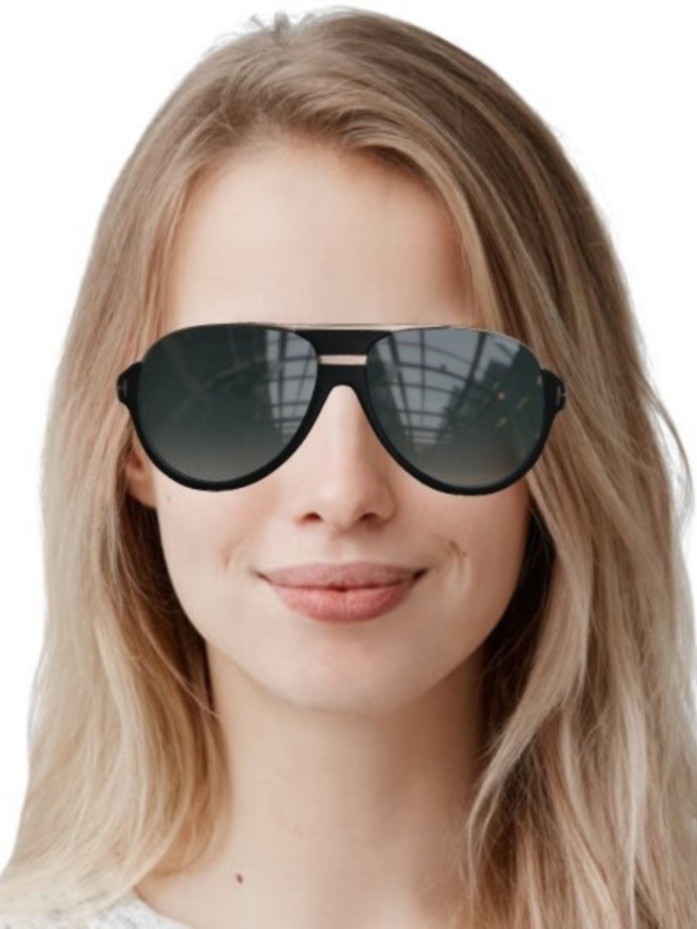 BRAND NEW TOM FORD DIMITRY VINTAGE AVIATOR SUNGLASSES 100% Autentic Retail $617